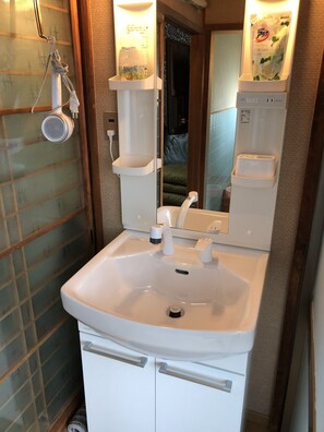 Family House | Bathroom | Separate tub and shower, free toiletries, hair dryer, electronic bidet