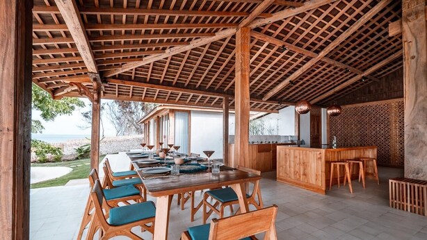 Villa luxueuse, 5 chambres, cuisine, vue sur l’océan | Cuisine privée | Cafétière à espresso, cafetière-théière