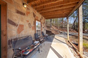 Cabane, 2 chambres | Balcon