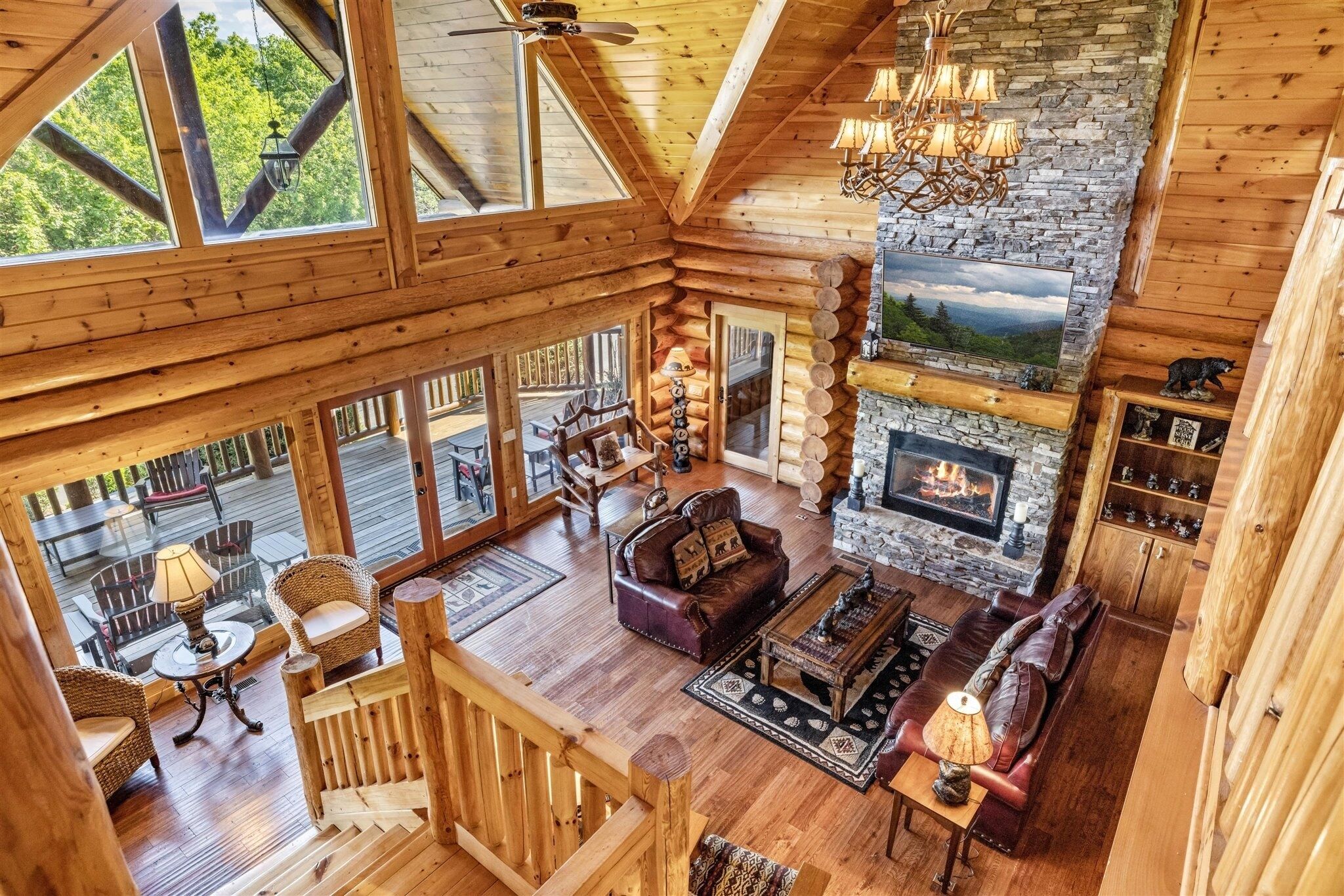 Ferienhütte, 4 Schlafzimmer | Wohnzimmer | Smart-TV