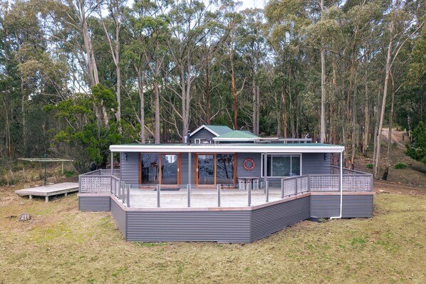 Voorkant van accommodatie