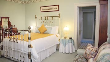 Egyptian cotton sheets, premium bedding, down duvets, pillow-top beds