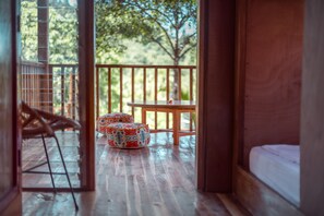 Luxury Shared Dormitory | Balcony