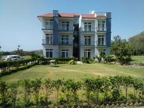 Façade de l’hébergement