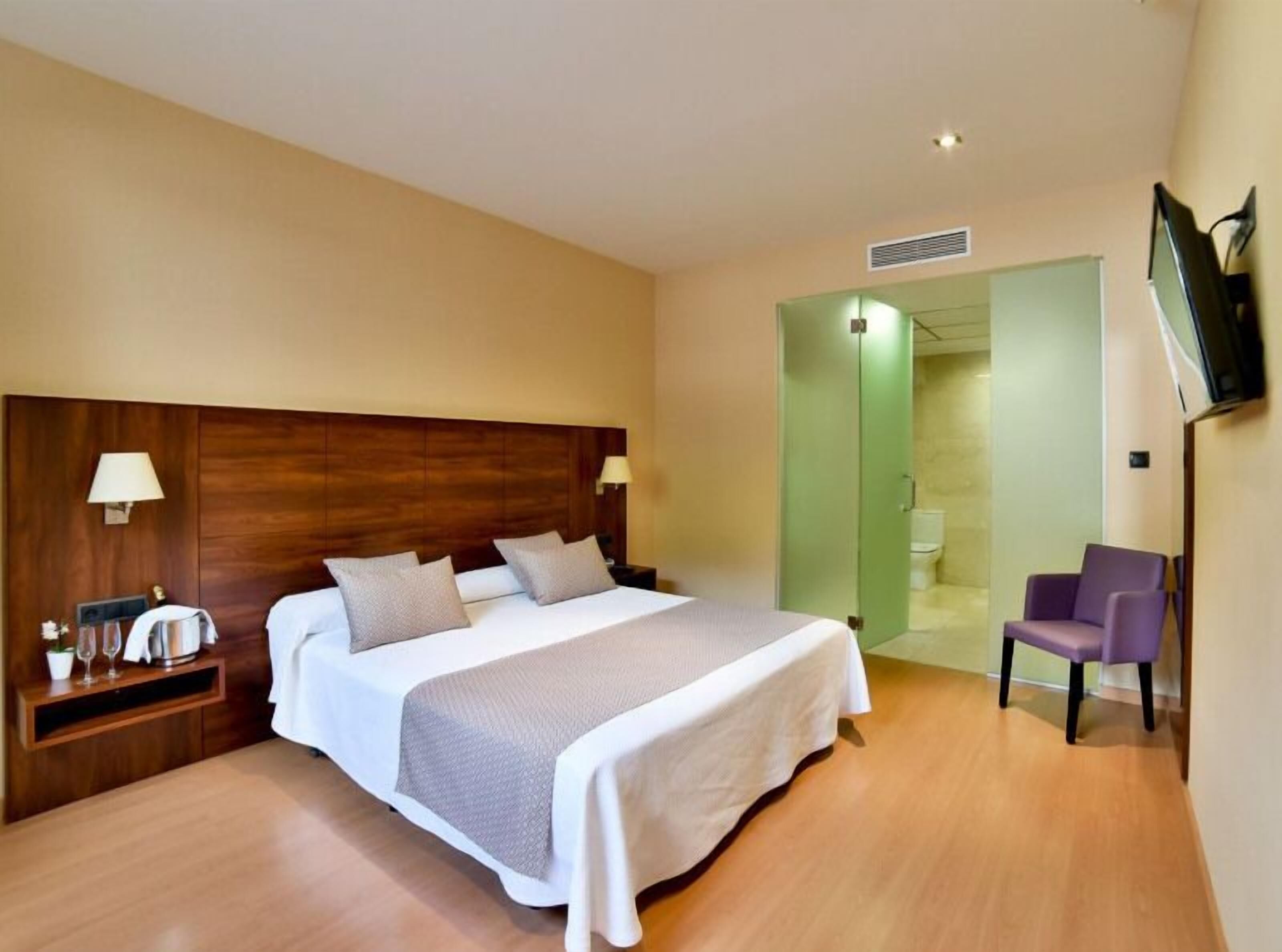 In-room safe, desk, laptop workspace, blackout curtains