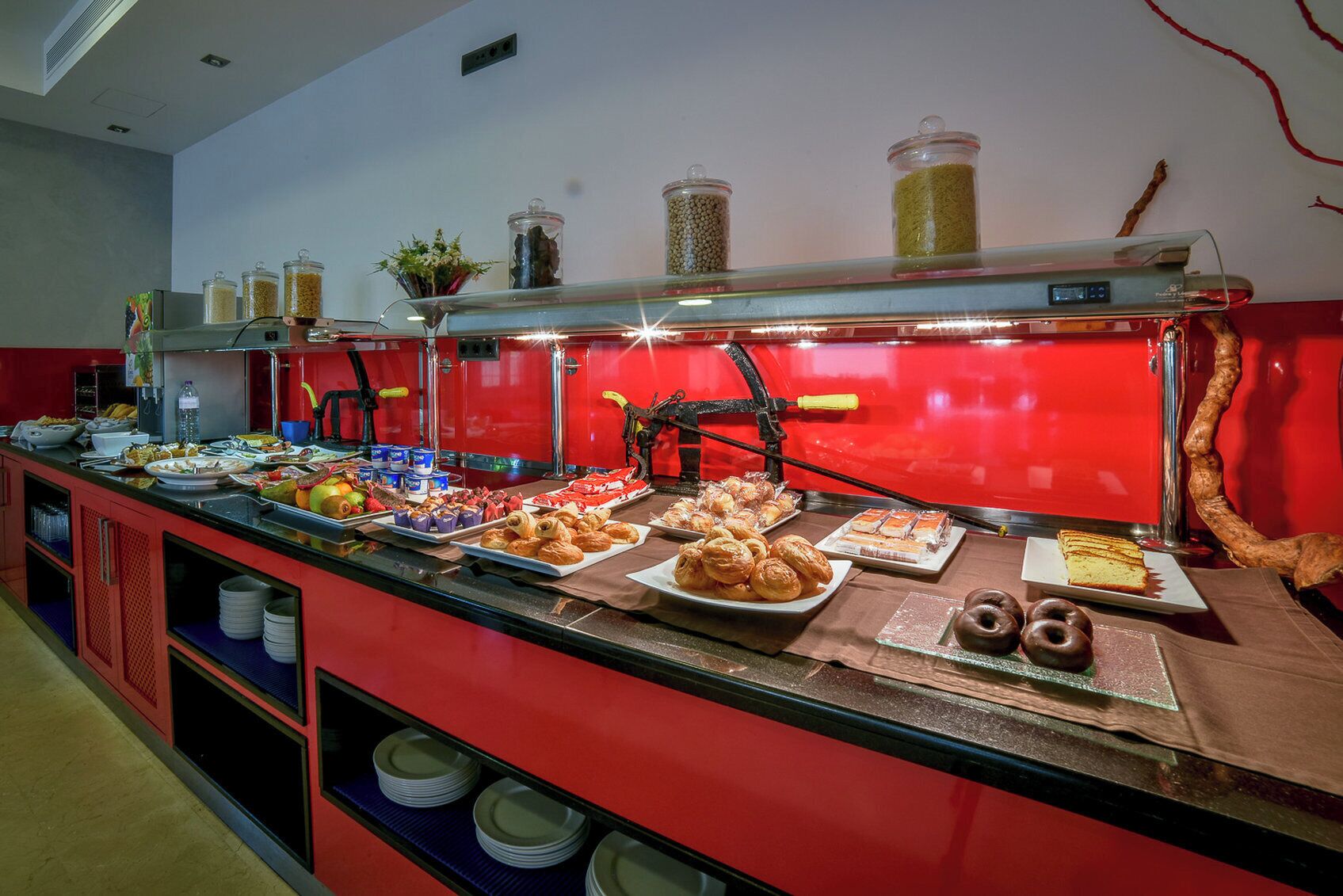 daily buffet breakfast (eur 9 per person)