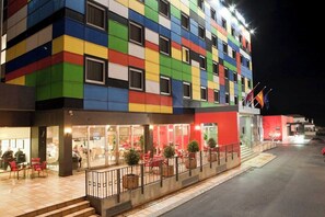 Front of property - evening/night