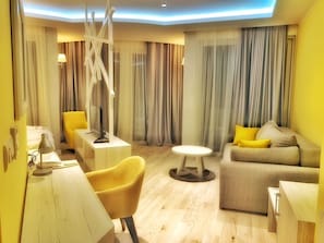 Suite Studio Familiale | Coin séjour