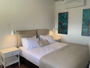 2 bedrooms, iron/ironing board, WiFi, bed sheets - PRESTIGE VILLAS 'Tree Tops' - North East Coast Villa with infinity pool... (Agios Markos, Corfu)