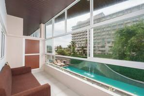 Suíte luxo | Terraço/pátio