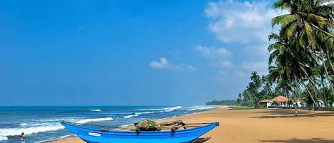 Beach nearby, white sand