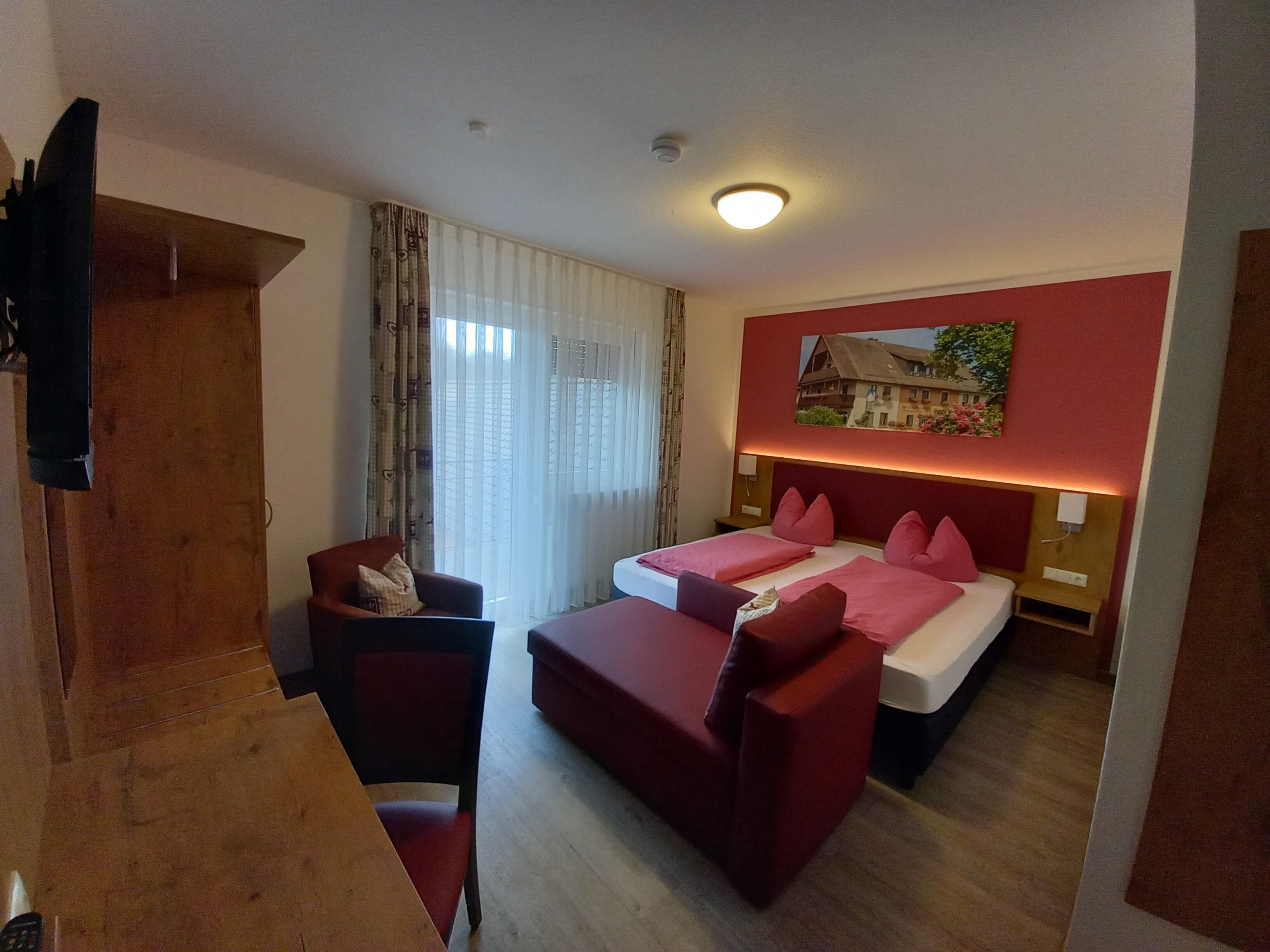 comfort double room, balcony | hypo-allergenic bedding, free wifi, bed sheets