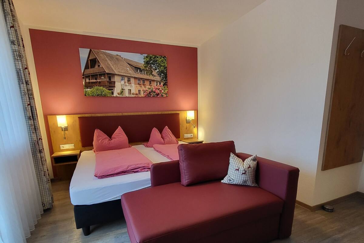 comfort double room, balcony | hypo-allergenic bedding, free wifi, bed sheets