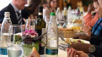 Mittagessen und Abendessen