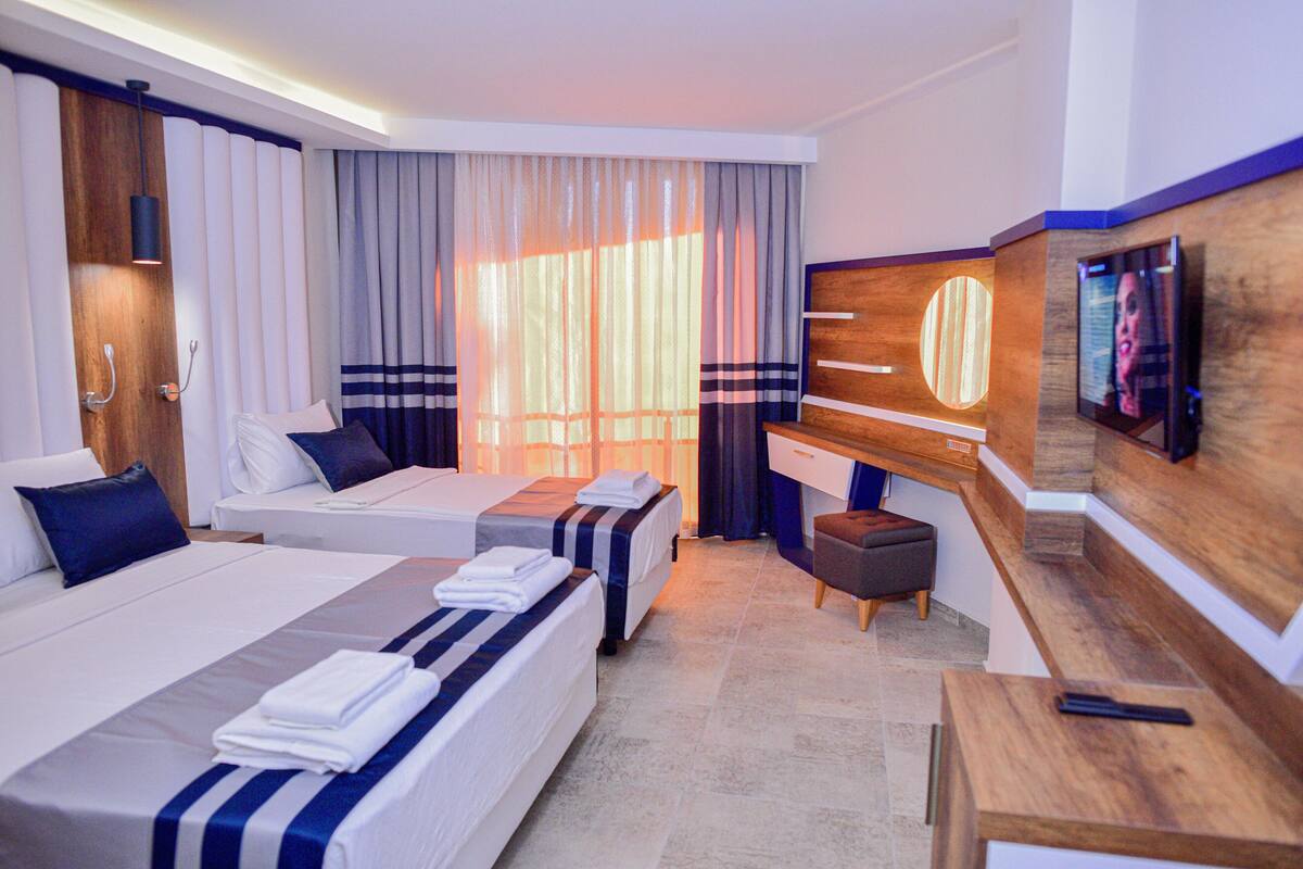 Literie de qualité supérieure, matelas Select Comfort, minibar