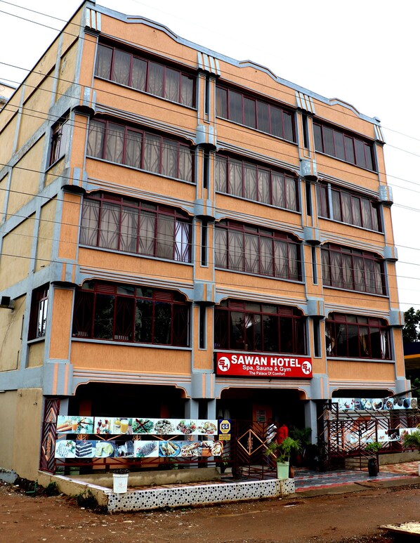 Façade de l’hébergement