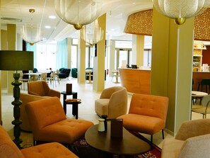 บริเวณนั่งเล่นที่ล็อบบี้