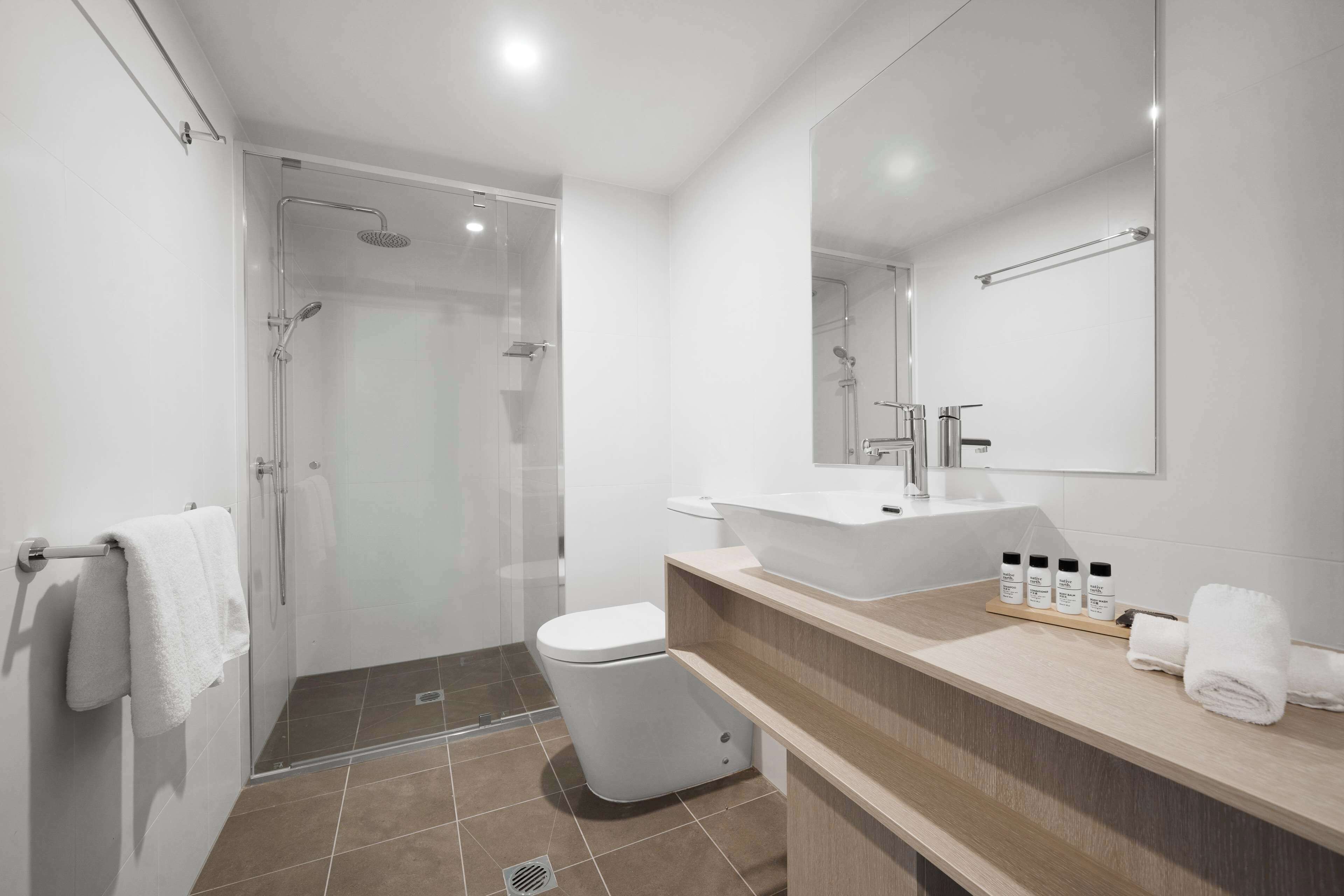 1 bedroom, desk, laptop workspace, rollaway beds