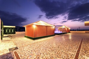 Terrace/patio - Topline Foods Resort (Dhule)