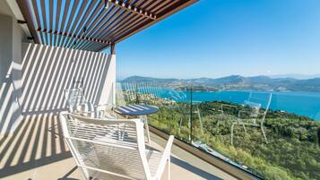 Penthouse Lune de Miel, vue mer | Terrasse/Patio