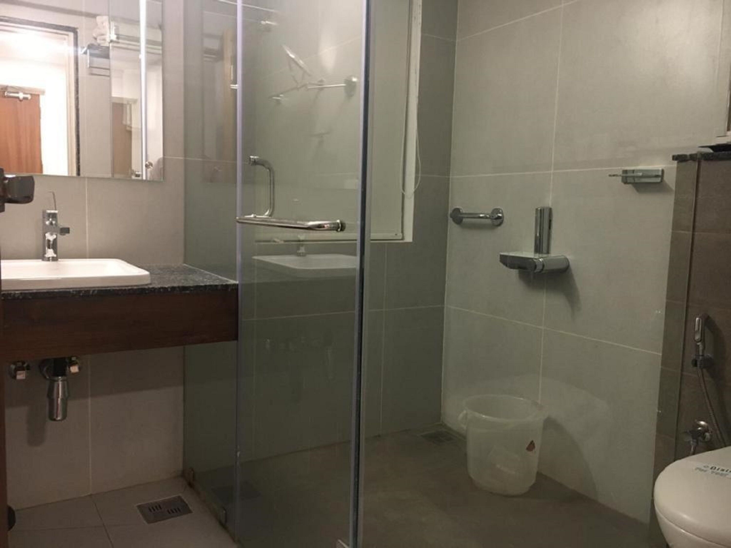 Dusj på badet