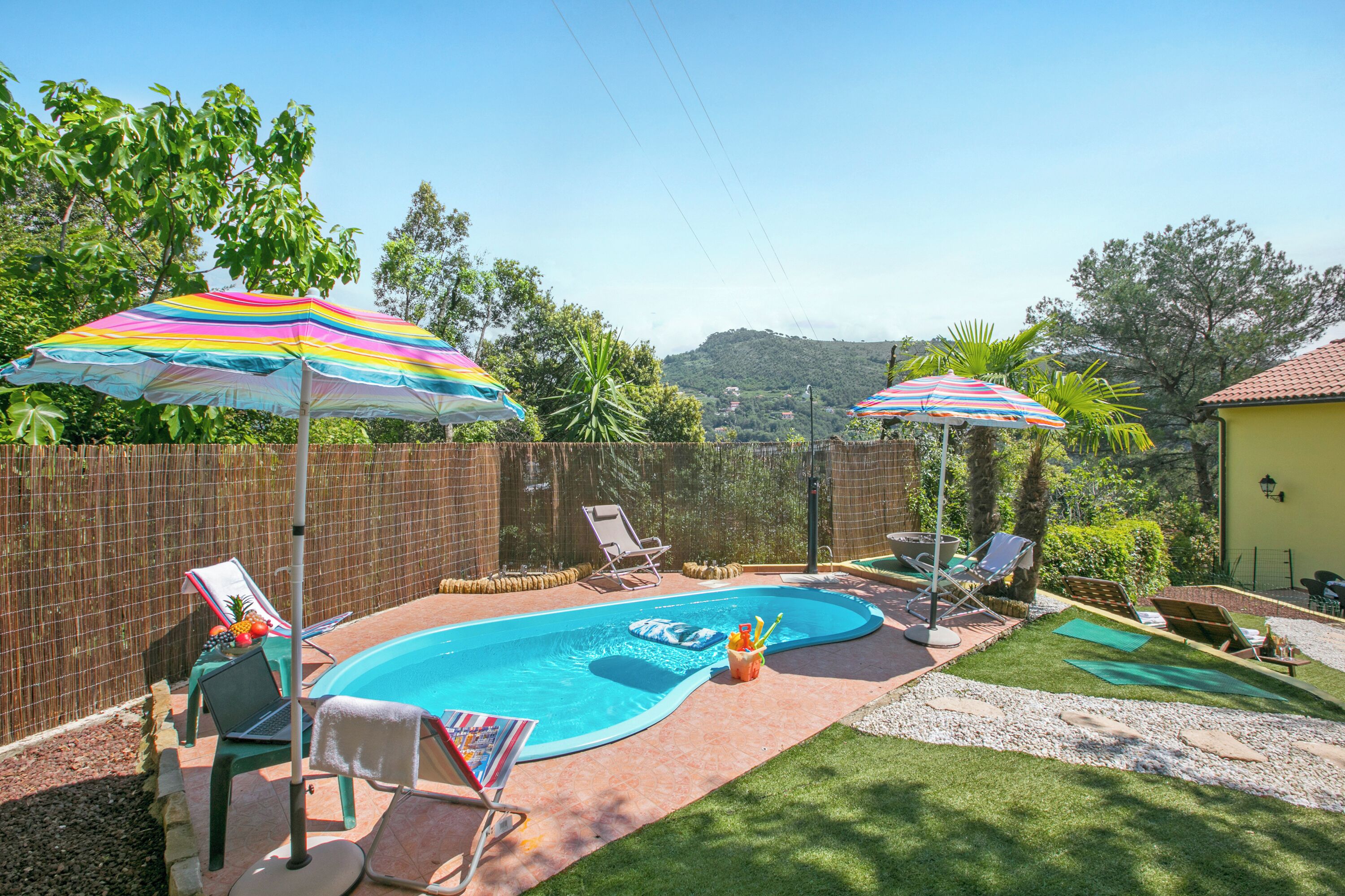 Family Villa, Multiple Bedrooms, 2 Bathrooms, Mountainside (Villa Monte Enrico - With Pool) | Pool | Outdoor pool