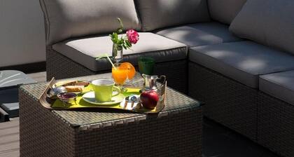 Chambre double ou twin avec terrasse