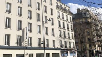 Voorkant van accommodatie