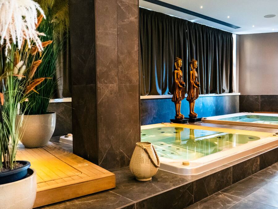 Sauna, bañera de hidromasaje, baño turco, baño turco/hammam