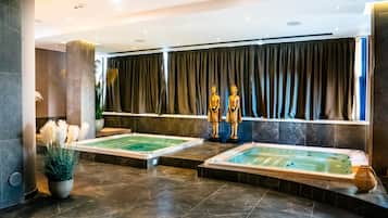 Sauna, Whirlpool, Dampfbad, Türkisches Bad/Hamam, Körperbehandlungen