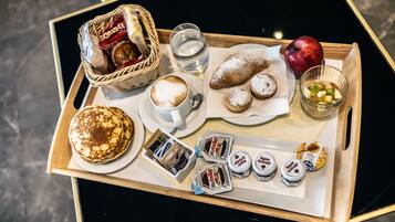 Petit déjeuner continental compris tous les jours