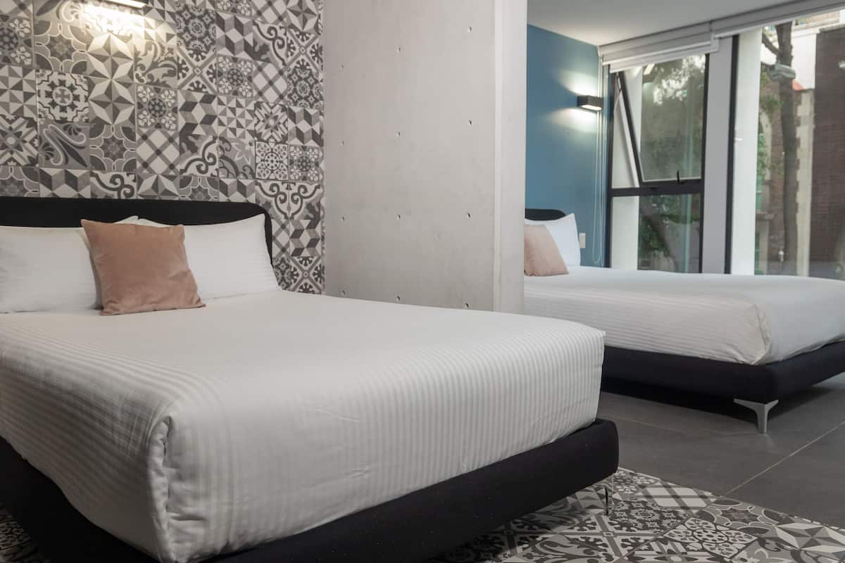 Family Apartment | 1 bedroom, premium bedding, down comforters, memory foam beds