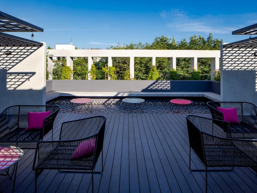 Terraço na cobertura