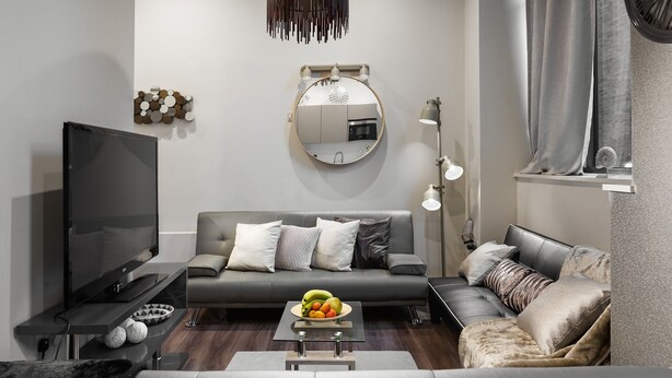 Luxury Apartment | Living area - 61 Cornwall Street (Birmingham)