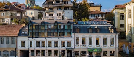 Façade de lâhĂ©bergement