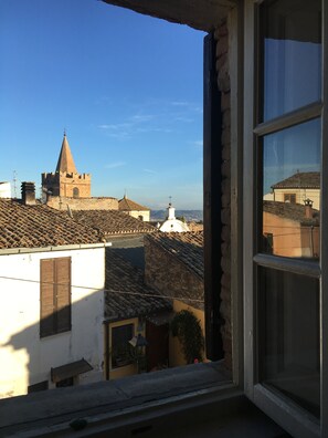 Blick von der Unterkunft