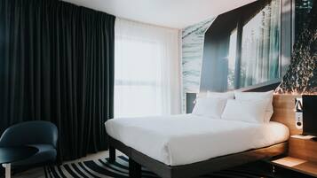 Familiekamer, 1 tweepersoonsbed met slaapbank | Een minibar, een kluis op de kamer, geluiddichte muren, gratis wifi