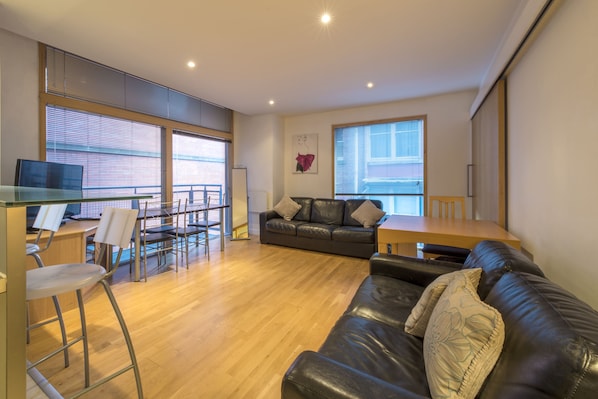Two-Bedroom Apartment | Living area
