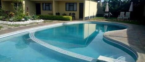 Seasonal outdoor pool