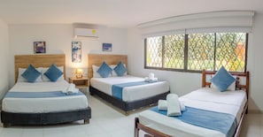 Quarto família | 1 quarto, individualmente decorados, individualmente mobiliados