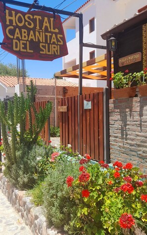 Voorkant van accommodatie