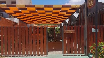 Fassade der Unterkunft
