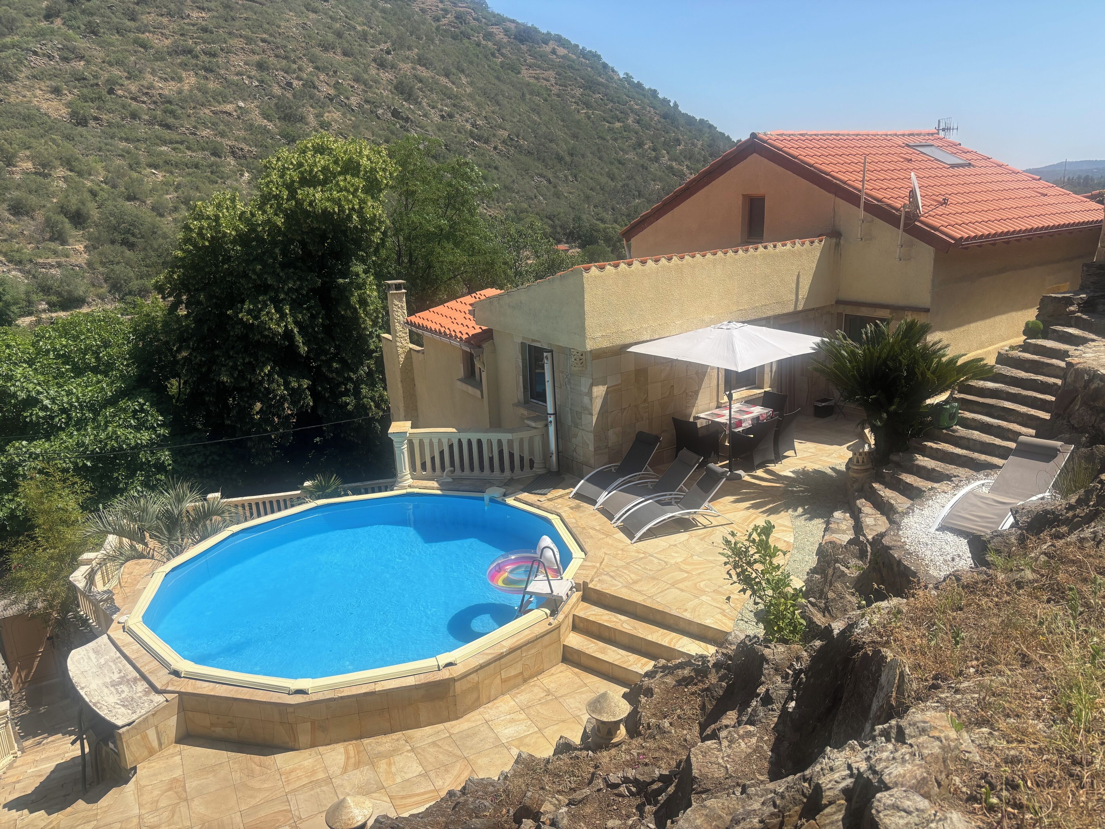 Alberca al aire libre 