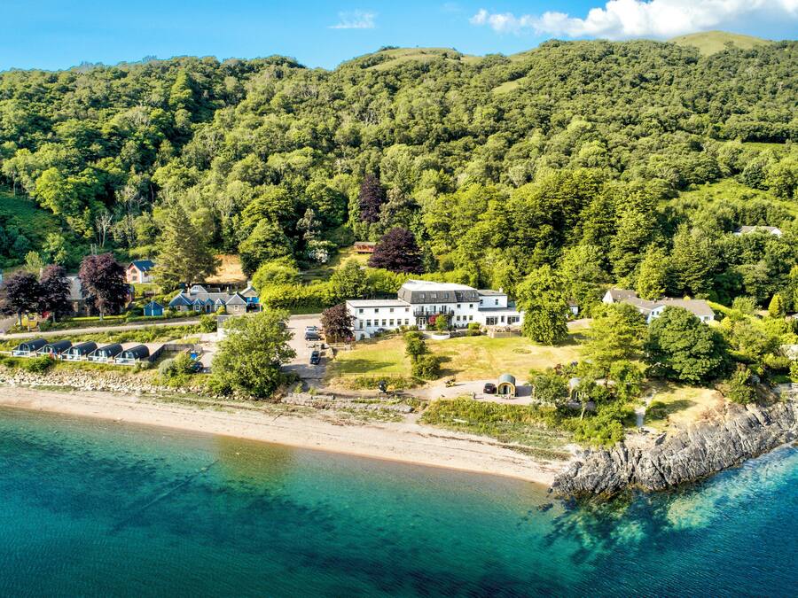 On the beach, fishing