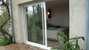 Double Room (Bois) | Terrace/patio - Les Taoulères (Hastingues)