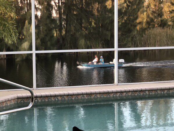 Uppvärmd pool