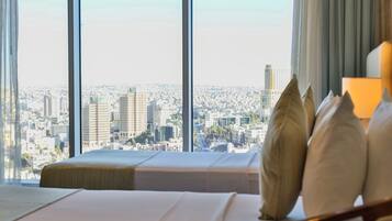 Minibar, in-room safe, blackout curtains, soundproofing