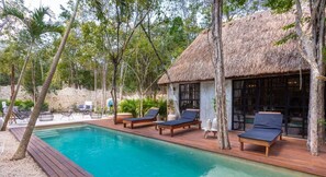2 outdoor pools - Mayur Tulum Ayurveda Healing Center (Francisco Uh May)