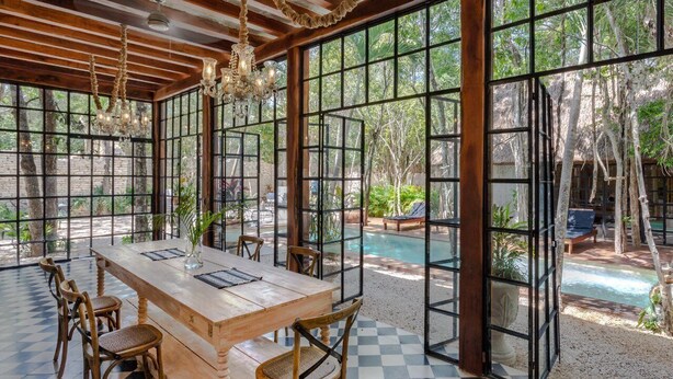 In-room dining - Mayur Tulum Ayurveda Healing Center (Francisco Uh May)