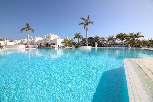Indoor pool, a heated pool